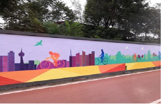 宝丰墙体彩绘-围墙