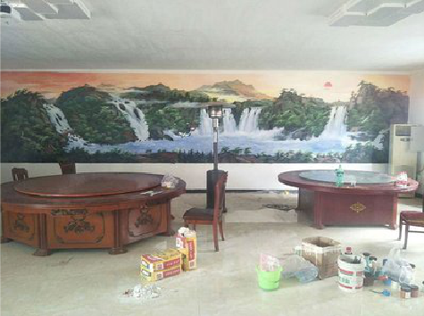 宝丰墙绘-写实风景