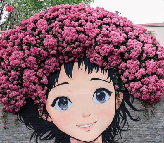 宝丰墙体彩绘-网红墙打卡