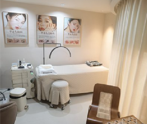 宝丰美容店装修小技巧