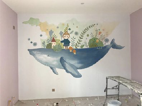 宝丰手绘墙的特点及优势。